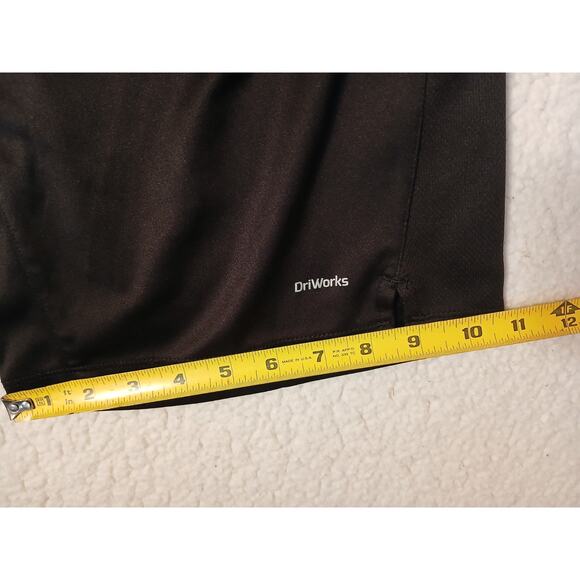 Athletic Works DriWorks Long Shorts Youth Sz XXL 18 Black Sleek Flowy Boxy Baggy - Picture 10 of 13